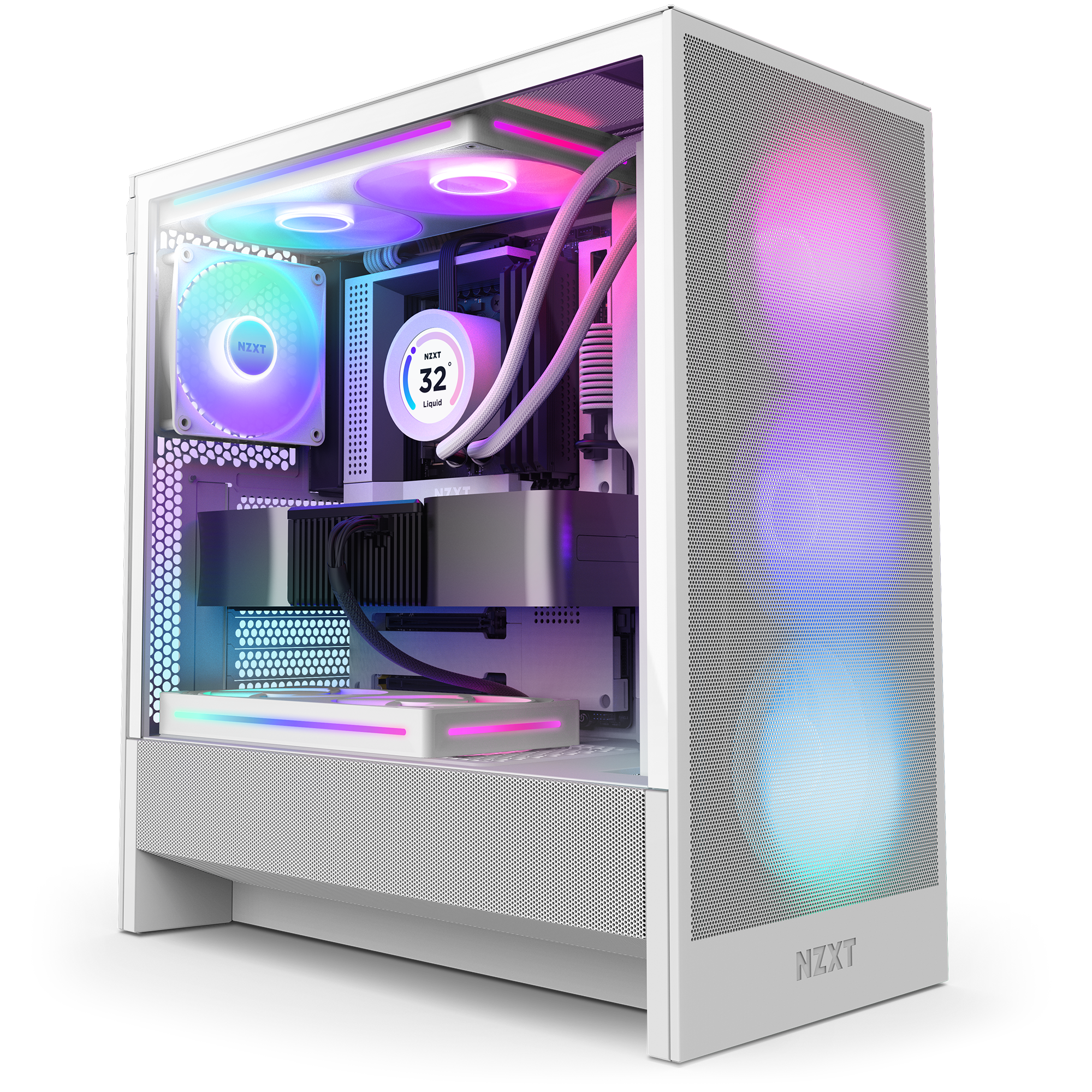 Gabinete NZXT H5 Flow RGB